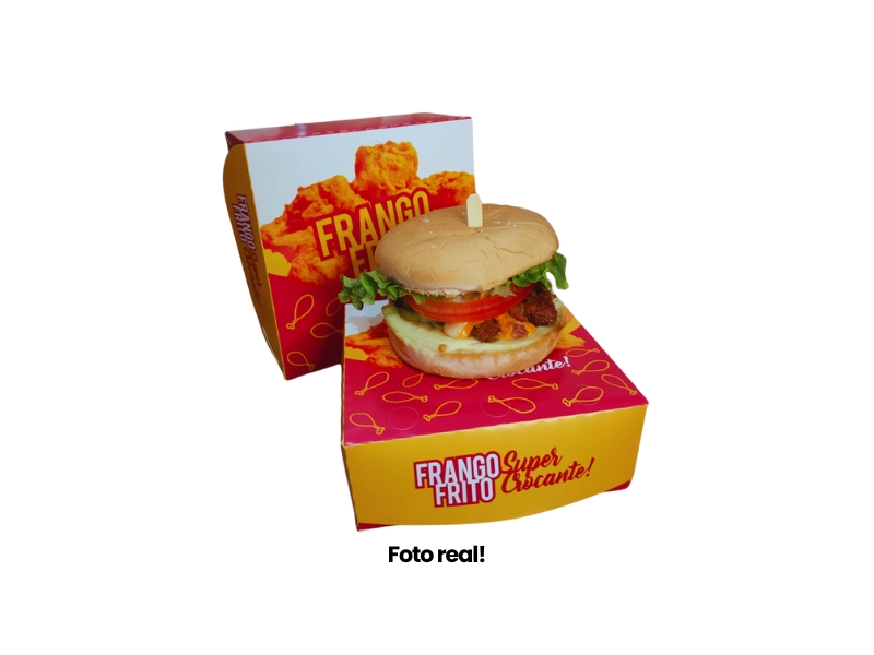 Chicken cheddar - Lanche de Sucesso